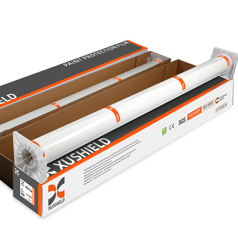 Xushield Ppf film 7.5Mil 6.5 Mil Anti Scratch Heat Repair Duidelijke nano-keramische verfbeschermingsfilm TPU ppf voor auto