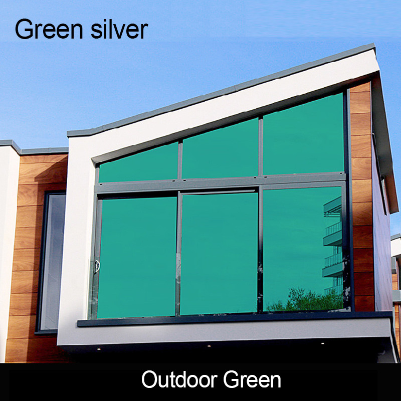 Glasfilm Eenrichtingsperspectief Huis Balkon Keuken Zonnebescherming Privacy Shield Thermische isolatie Film Glasstickers
