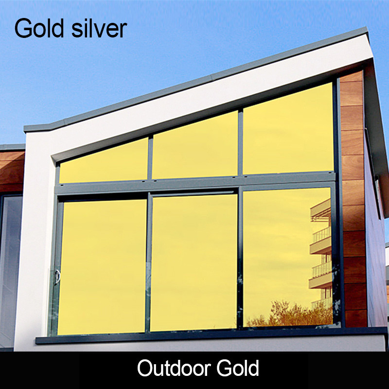Glasfilm Eenrichtingsperspectief Huis Balkon Keuken Zonnebescherming Privacy Shield Thermische isolatie Film Glasstickers