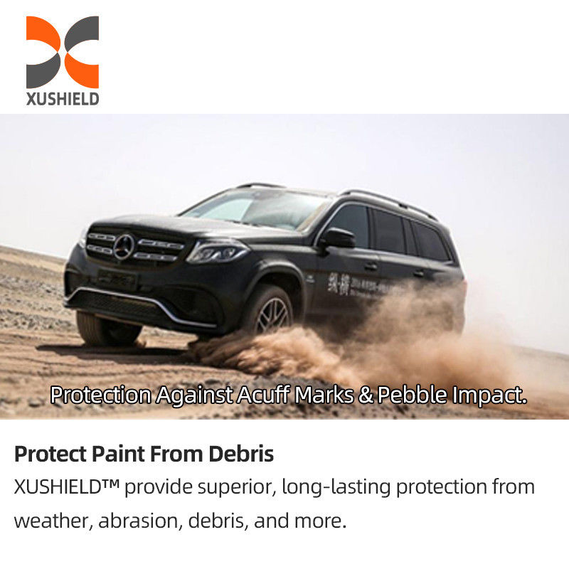 8.5mil Hoog glanzende hydrofobie van hoge kwaliteit Anti-Kratten Warmte reparatie Duidelijke TPU Auto Verf Beschermingsfilm