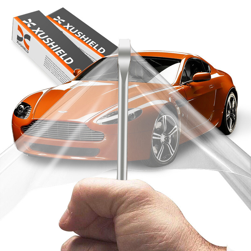 XUSHIELD 10 Jaar Garantie ppf film 7.5Mil 8.5Mil Anti-Kratten Warmte Herstel Duidelijke nano-keramische verf beschermfilm TPU