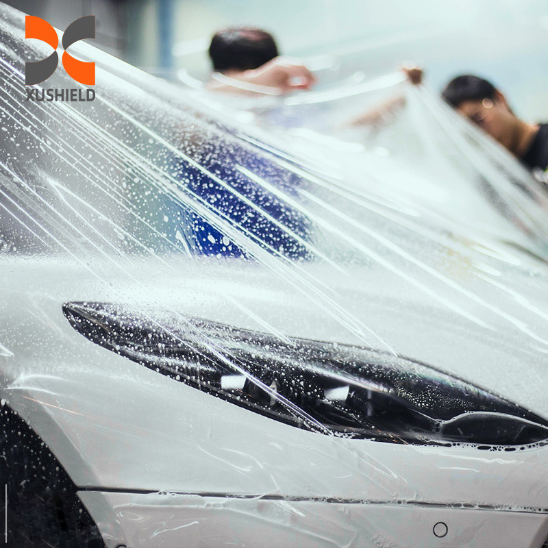 XUSHIELD 1.52*15m 10mil Duidelijk TPU PPF Car Body Paint Bescherming Vinyl Film Voor Auto Bovenoppervlakte Bescherming