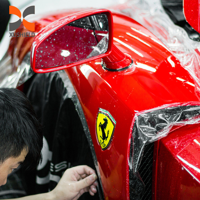 XUSHIELD 1.52*15m 10mil Duidelijk TPU PPF Car Body Paint Bescherming Vinyl Film Voor Auto Bovenoppervlakte Bescherming