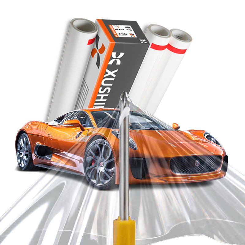 TPH 1.52*15M Hoogglanzende rol CLEAR Transparante kleefstof Auto Body Paint Bescherming Ppf Film Tph