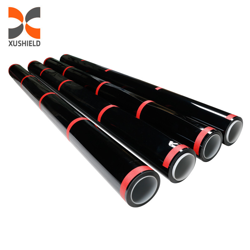 TPH Zwart 1.52*15M Transparante of zwarte antifouling eigenschappen Wrap Stretch Protective PPF