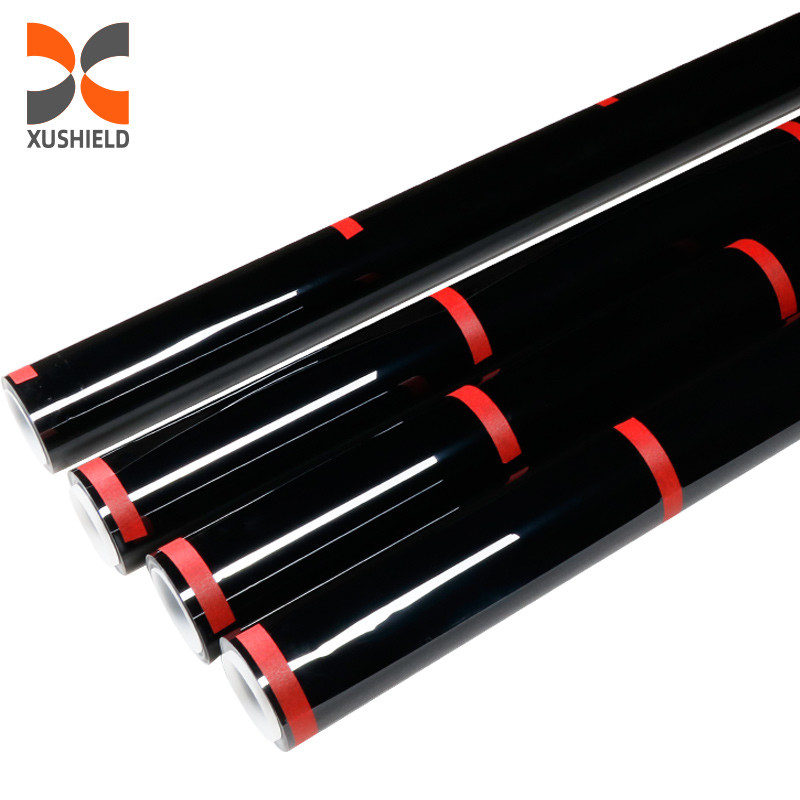 TPH Zwart 1.52*15M Transparante of zwarte antifouling eigenschappen Wrap Stretch Protective PPF