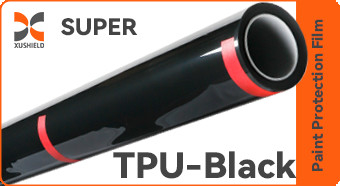 TPU ZWART tpu materiaal auto verf beschermfilm ppf met beste leverancier voor auto carrosserie beschermen kleur ppf film