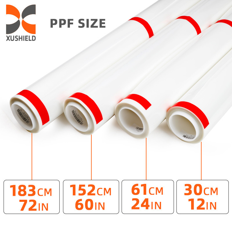 Afmeting 1.83*15m 71in*50ft Hydrophobicity Self Healing Roll Anti Scratch Wrap PPF TPU Car Protection Film