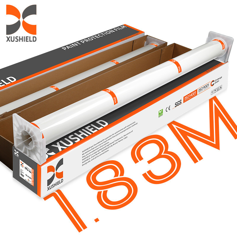 Afmeting 1.83*15m 71in*50ft Hydrophobicity Self Healing Roll Anti Scratch Wrap PPF TPU Car Protection Film