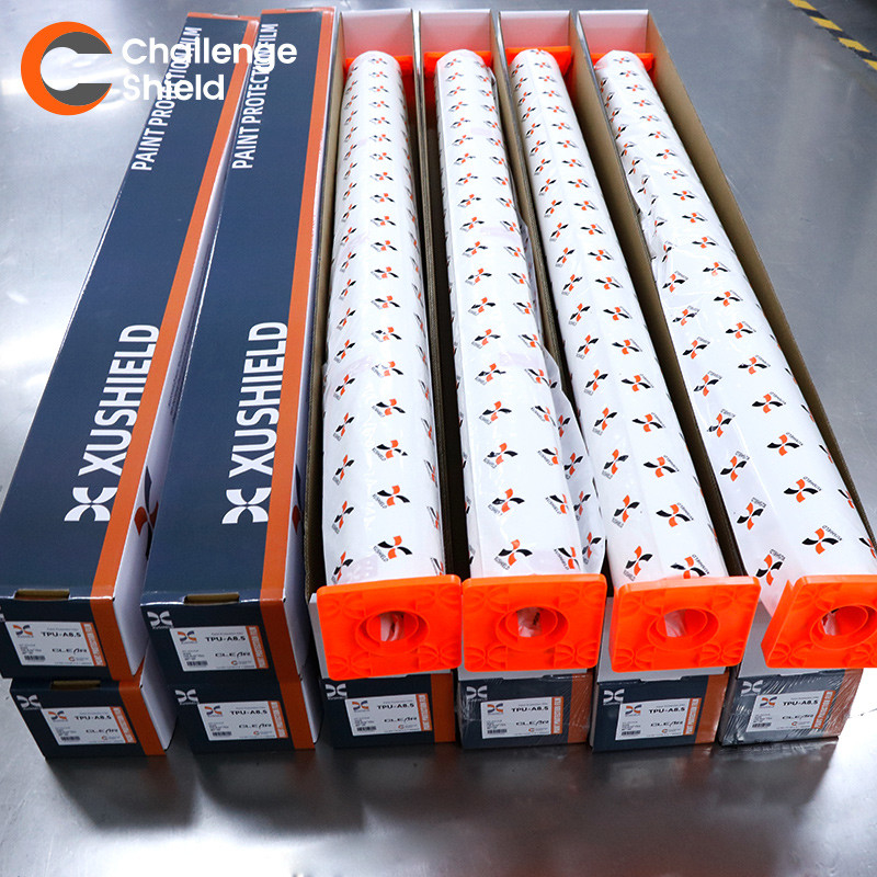 Zelfherstellende verfbeschermingsfilm Warmte reparatie Tpu Ppf Anti Scratch Clear Auto Film Roll Car Stickers