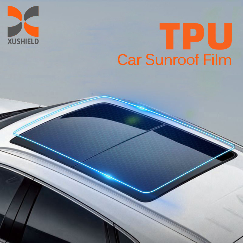 Explosiebestendige beschermende TPU zonnescherm PPF auto voorruit glas venster tint zonnefilm auto dak dakraam film