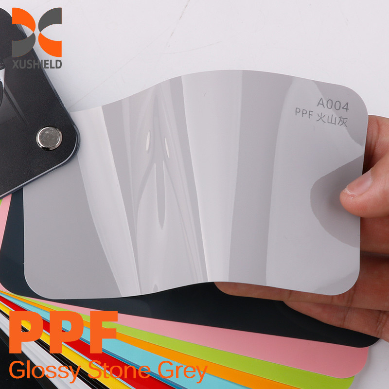 XUSHIELD Auto PPF Zelfklevend TPU Auto Verf Beschermingsfilm Niet-geel Anti-Kratten TPU PPF Film