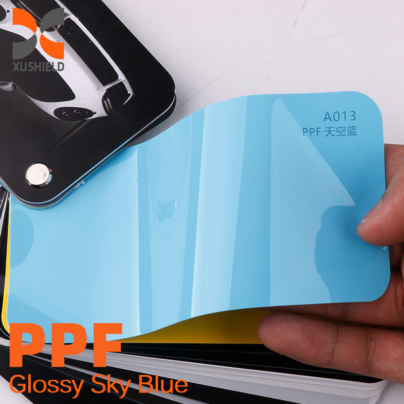 Autofilmfabrikant Sticker kleurrijk gekleurd Gloss PET Uv Wrap Vinyl Tint Auto Decorative Film