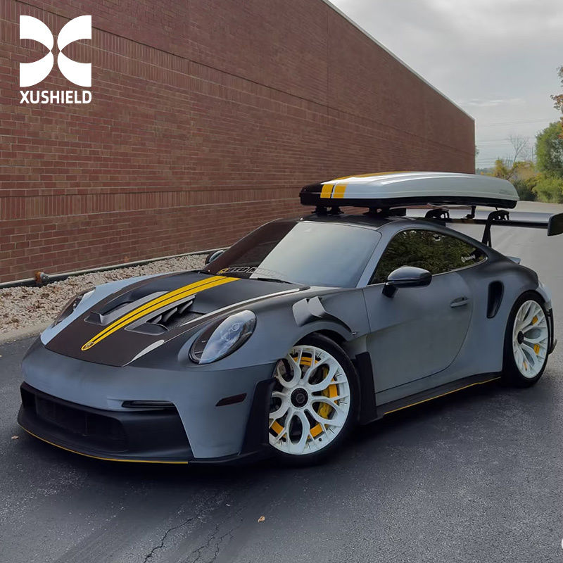 Aangepaste USA Kwaliteit Wereldwijd Laagste Zwarte wordt Zwart Prijs TPU PPF Film Auto Beschermingsfolie Auto Wrap Zonsverduistering Zwart