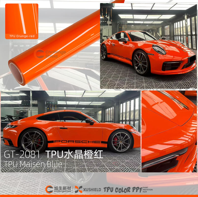 Zelfherstellende UV-bestendige kleurveranderende TPU PPF-folie voor autolakbescherming