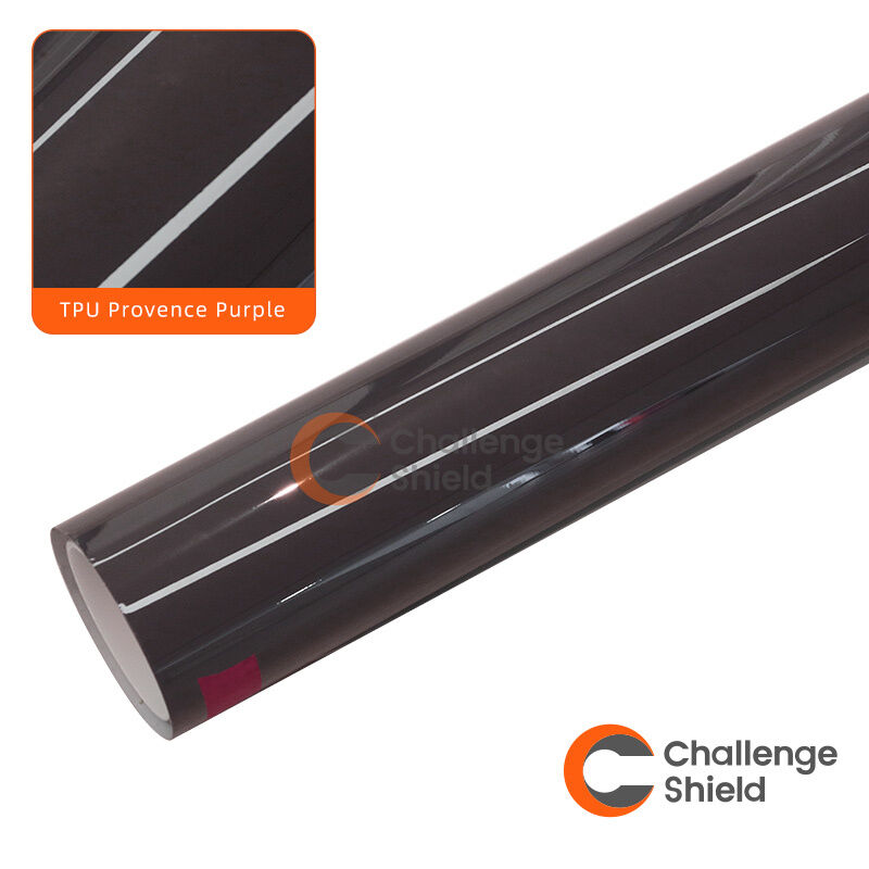 Kleur TPU Fabrikanten Topkwaliteit Goede prijs Film Kleur Auto Film Zand Proof Auto Warp Film Ppf Provence Paarse kleur